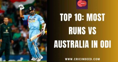 most runs against australia in odi