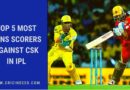 Most RUns against CSK in IPL