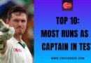 Most Runs as a Captain in Test