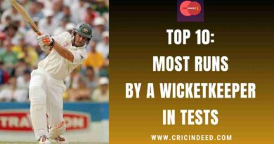 Most Runs by a Wicketkeeper in Tests