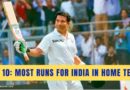 most runs for india in india
