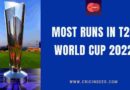 most runs in 2022 t20 world cup