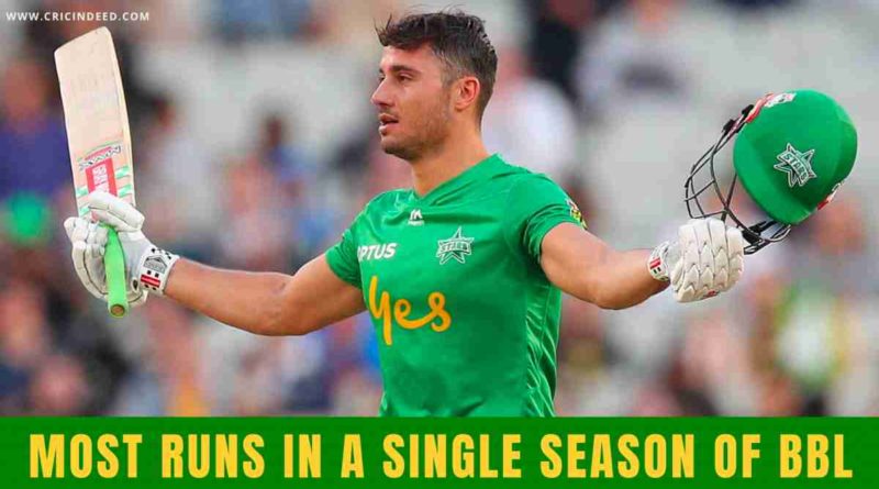 most runs in a one bbl season