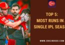 most runs in a single ipl season