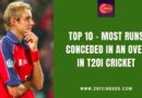 most runs in an over in t2os