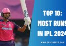 Top 10: Most Runs in IPL 2024