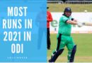 Most runs in odi in 2021