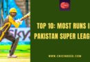 most runs in psl