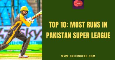 most runs in psl