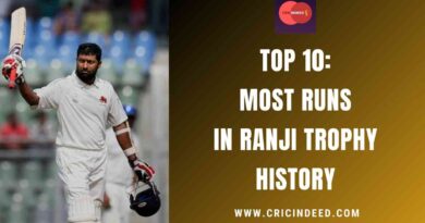 Top 10: Most Runs in Ranji Trophy History