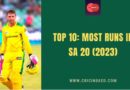 most runs in sa 20 2023