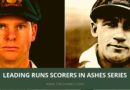 most runs in the ashes