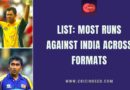 most runs vs india in all three formats