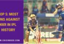 most runs vs kkr in ipl