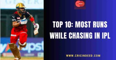 most runs while chasing in ipl