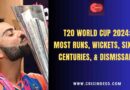 most runs wickets catches sixes in t20 world cup 2024