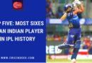 most sixes by an indian player in ipl