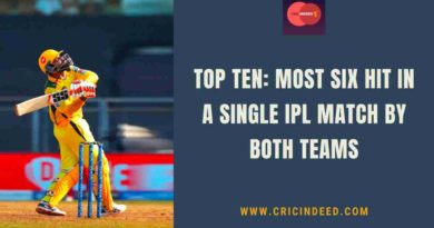 most sixes hit in an IPL match by both teams
