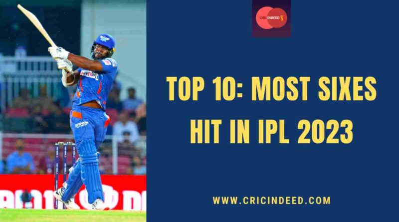 most sixes in ipl 2023