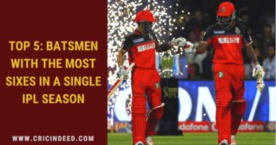 list of batsmen with most sixes in single ipl edition