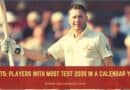 Most Test double centuries in a calendar year