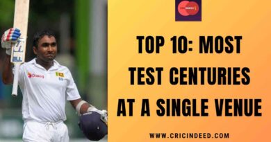Most Test Centuries at a Single Venue
