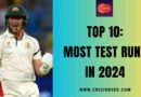 Most Test Runs in 2024