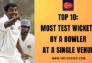 Most Test Wickets by a Bowler at a Single Venue