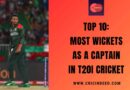 Top 10: Most Wickets as a Captain in T20I Cricket