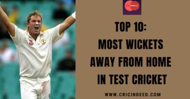 Top 10: Most Wickets Away from Home in Test Cricket