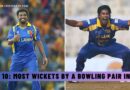 Top 10: Most Wickets by a Bowling Pair in ODI