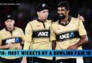 Top 10: Most Wickets by a Bowling Pair in T20I