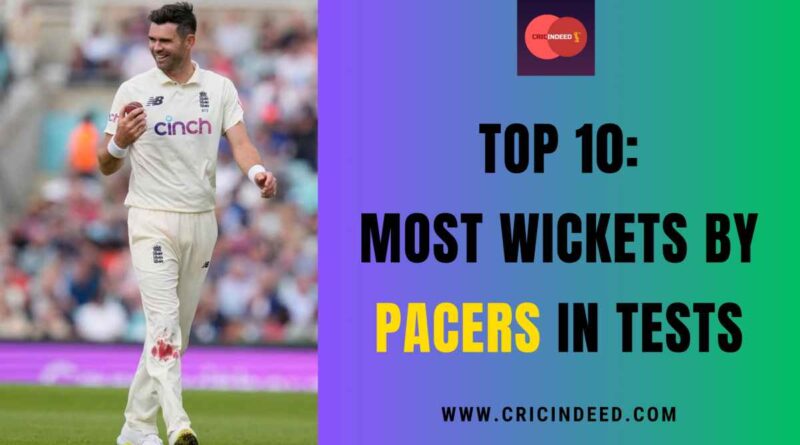 Most Wickets by Pacers in Tests