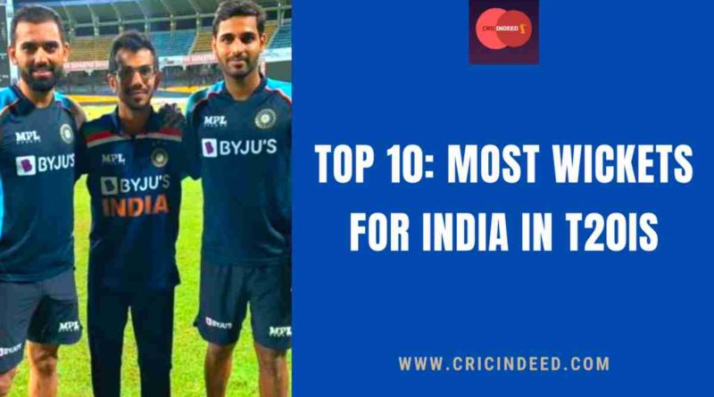 most wickets for India in t20I