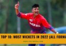 most wickets in 2022 all formats