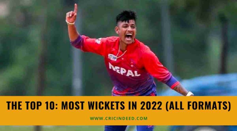 most wickets in 2022 all formats
