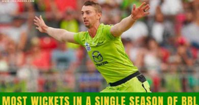 most wickets in a single season of bbl