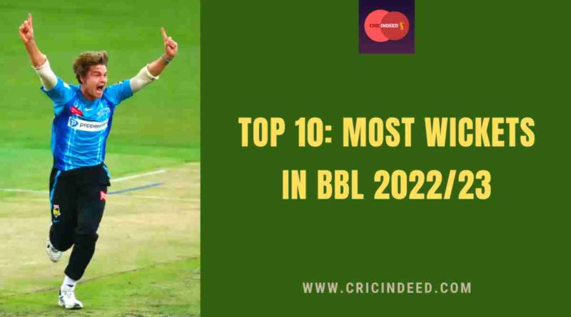 most wickets in bbl 12