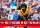 most wickets in icc tournaments