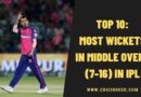 Top 10: Most Wickets in Middle Overs (7-16) in IPL