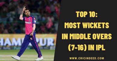 Top 10: Most Wickets in Middle Overs (7-16) in IPL