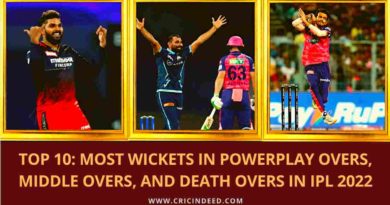most wickets in powerplay voers, middle overs and death overs in ipl