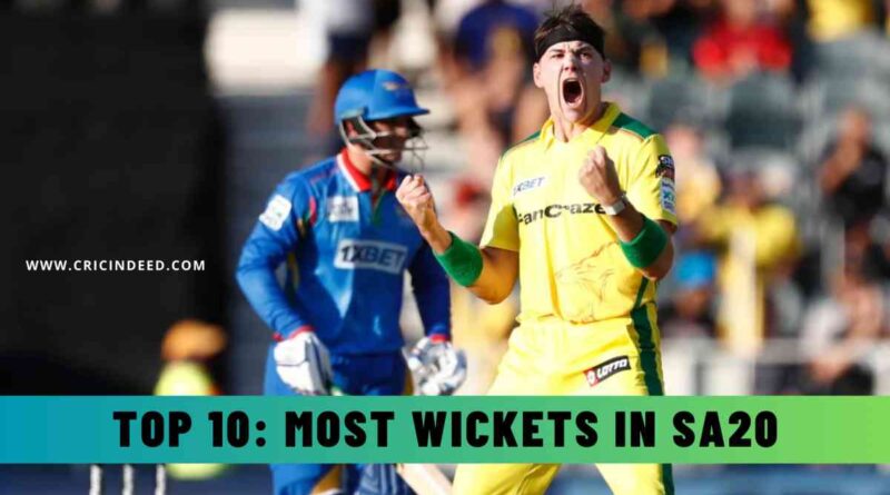 Most Wickets in SA20 (Overall)