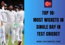 most wickets in single day in tests