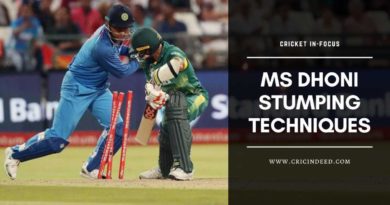 MS Dhoni stumping Techniques
