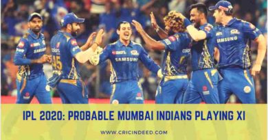 Mumbai Indians PLaying XI prediction for IPL 2020