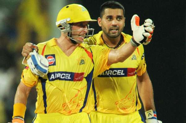 Murali VIjay Michael Hussey CSK Openers