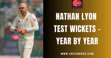 nathan lyon test wickets yearwise