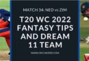 ned vs zim dream11 predictions t20 world cup 2022