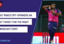 off spinner vs right handed batsman